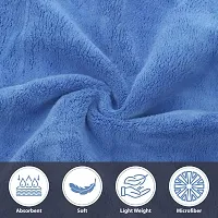 Microfibre  Large  Car Cleaning cloth Two-layer Thickened Microfibre Towels, Lint Free Super Absorbent  for Car Washing, Drying,  Size 40X60 CM Pack of 1-thumb1