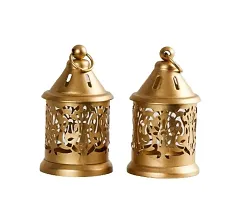 Brass Gallery Tealight Candle Holder Set of 2 Home Decorative Tealight-thumb3