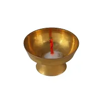 Pooja Art Gallery Brass Aroma Camphor Oil Lamp- Home Temple-thumb4
