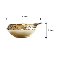 Superbazaar Brass Diya (Gold)-thumb2