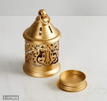 Brass Gallery Tealight Candle Holder Set of 2 Home Decorative Tealight-thumb3