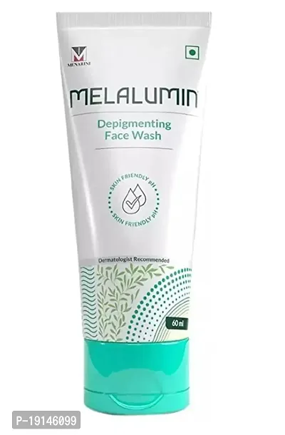 New Melalumine Depigmenting Face Wash 60ml- pack of 2 (RKR)-thumb3