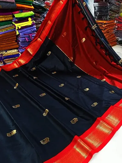 Silk Woven Design Saree with Blouse piece