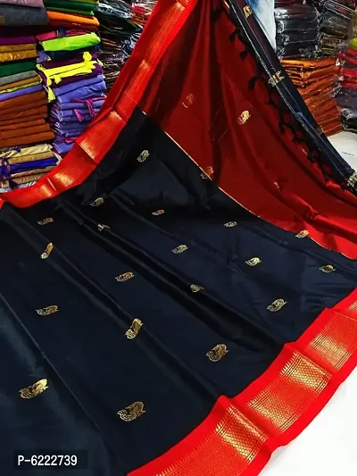 Beautiful Cotton Silk Saree with Blouse piece-thumb0