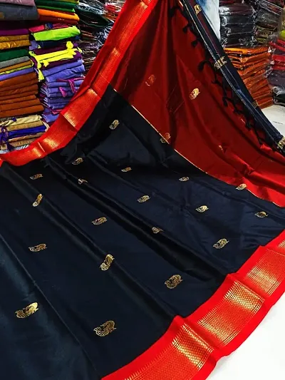 Elegant Cotton Silk Saree with Blouse piece 