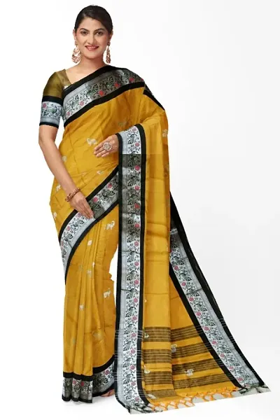 Stylish Silk Saree With Blouse Piece For Women