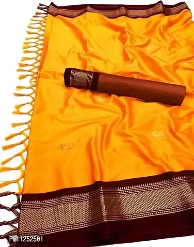 Cotton Silk Paithani Woven Saree with Blouse piece