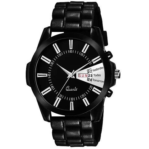 New Day Date Analog Watch For Mens