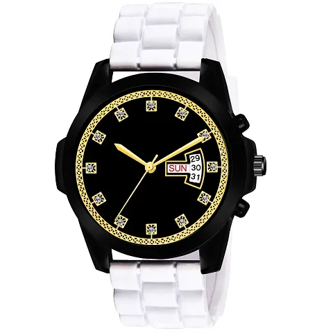 Rich Day Date Analog Watch For Mens