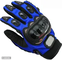 Pro biker wear Full Finger Anti-Slip Safe Bike Racing Riding Gloves Powersports (XL)-thumb2