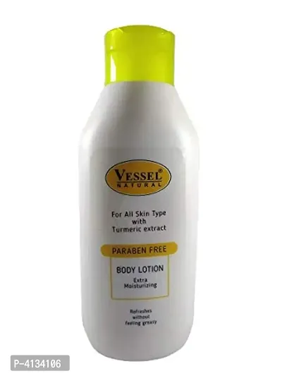 Vessel Natural Turmeric Extract Body Lotion for All Skin Type,650 ml.(PARABEN FREE)  (650 ml)-thumb0