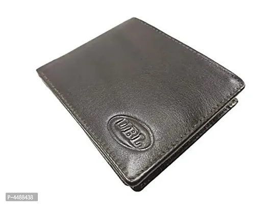 UBL Pure Leather Black Men's Wallet Leather Wallet/ Purse for Men with a Coin Pocket