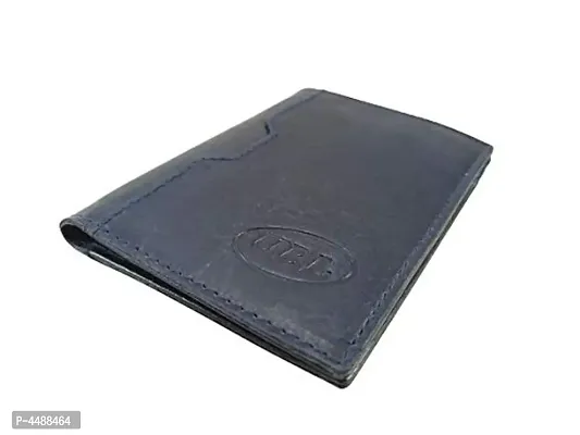 UBL Pure Leather Blue Men's Wallet Leather Wallet/ Purse for Men with a Coin Pocket-thumb0