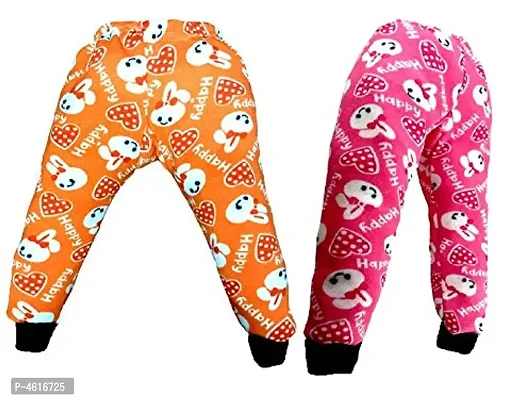 Buy Ubl Buymoor Baby Boy And Girl Unisex Woolen Winter Warm Lower Track Pants  Pack Of 2 Woolen Regular Fit Soft Fur Inside (l-8 Month To 1 Year)(pink And  Orange) Online In