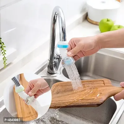 Faucet Anti-Splash Expandable Head Nozzle Bathroom Tap Adjustable Splash Sprinkler Head-thumb0