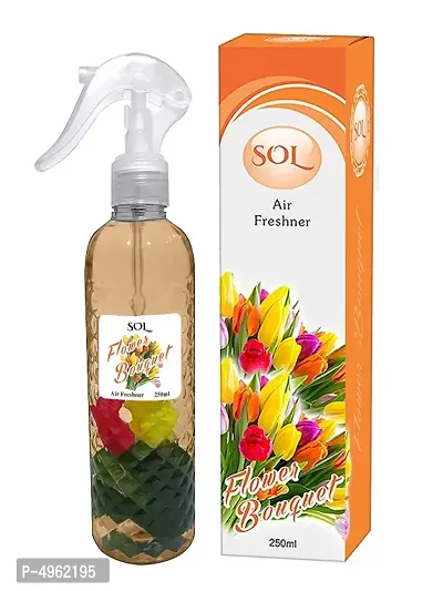 Flower Bouquet Long Lasting Air Freshener, Room Freshener, Car Freshener, (250ml)