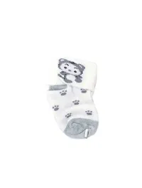 New Born Baby Boy/Girl Cute and Colorful Socks-Pack of 2 (Size 0-12 Months)-thumb3