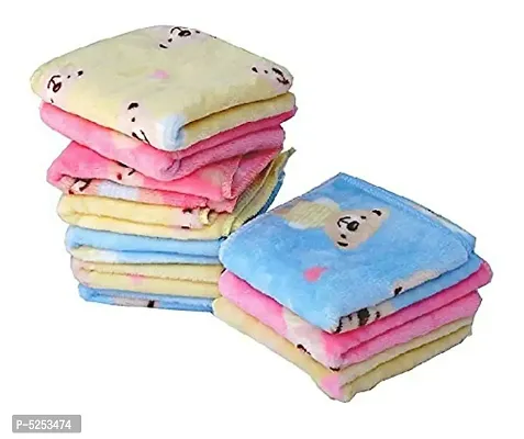 Multicolor Printed Super Soft Cotton Handkerchief For Girls/kids/Ladies (Pack of 6)
