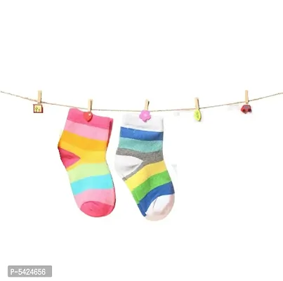 Colorful Soft cotton Baby Socks Set Of 2-thumb2