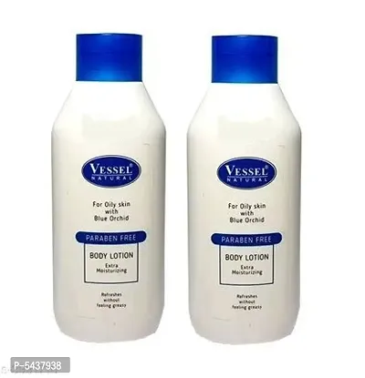 Blue Orched Extract Winter Protection Moisturizing Body Lotion Paraben Free Pack of 2 (1300ml)