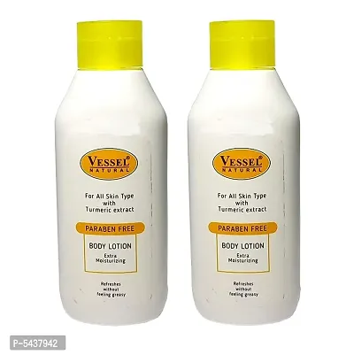Turmeric  Extract Winter Protection Moisturizing Body Lotion Paraben Free pack of 2 (1300ml)