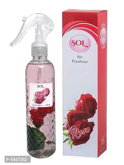 Rose Long Lasting Air Freshener, Room Freshener, Car Freshener, (250ml)-thumb0