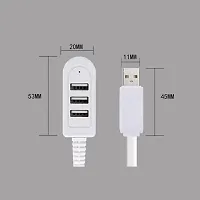 Stylish Designed Lightweight USB HUB Features With LED indicator and three ports-thumb2