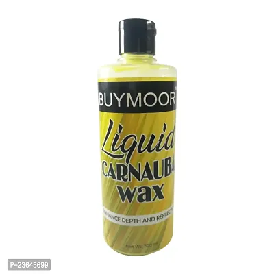 BUYMOOR Liquid Carnauba Wax - High-Gloss Car Finish and Protection 500 ML-thumb0