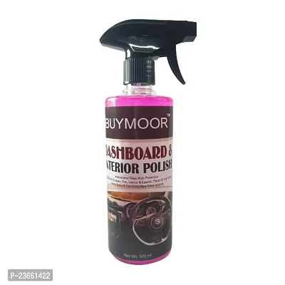BUYMOOR Dashboard and Interior Polish - Ultimate Shine and Protection for Your Car's Interior 500 ML (Pack Of 2)-thumb2