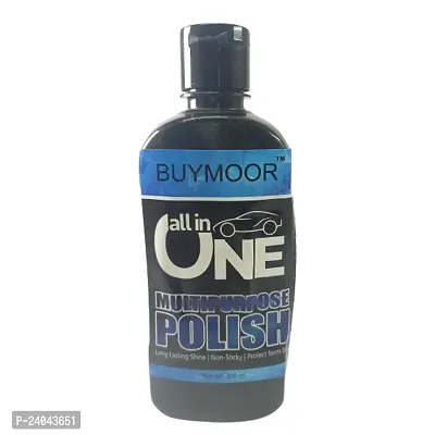 BUYMOOR Premium Bike Polish  All-in-One Multipurpose Car Polish 700 ML (pack of  2)-thumb3