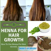 Buy 100% Organic Henna Leaves Powder/ Mehndi powder Get 100gm Reetha, Shikakai, Amla Mix Powder Free For Natural Hair Care-thumb3