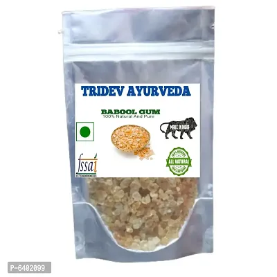 Ayurveda Babul Gond - Kikar Gond - Indian Gum Arabic - Acacia Arabica Willd - 100 Grams