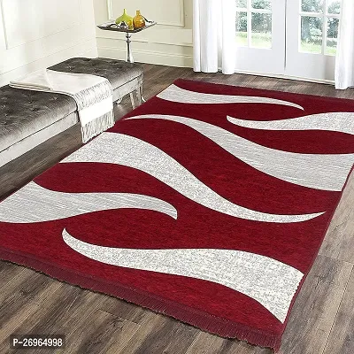 Decorative Multicoloured Chenille Carpet For Home-thumb0
