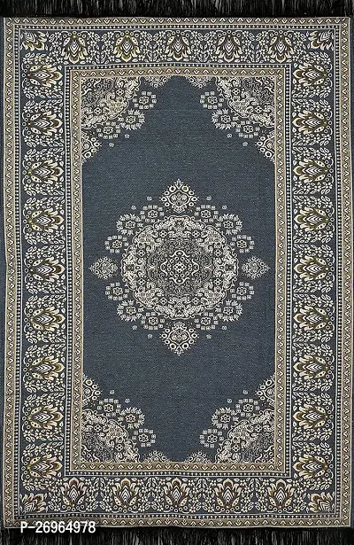 Decorative Blue Cotton Carpet For Home-thumb2