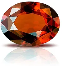 RRVGEM Natural Certified Gomed Gemstone 2.25 Ratti Natural Certified Hessonite/Garnet/Unheated Untreated Gomed Loose Gemstone for Men And Women By Lab - Certified-thumb1