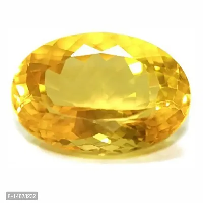 RRVGEM Certified Unheated Untreatet 2.25 Ratti Citrine Ring Sunela Certified Natural Original Oval Cut Precious Gemstone Citrine Gold Plated Adjustable Ring Size 16-26 for Men  Women-thumb5