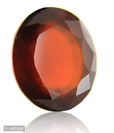 RRVGEM 2.25 Ratti 1.70 Carat Natural Gomed Natural Gomed Certified Hessonite Garnet Gomed Loose Gemstone For Men And Women By Lab - Certified