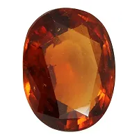 RRVGEM Natural Rashi Ratan 2.25 Ratti 2.00 Carat Certified Natural Gomed Stone Unheated Untreatet Certified Hessonite Garnet Loose Gemstone by Lab - Certified for Men and Women-thumb1