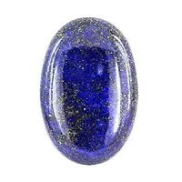 RRVGEM Lapis Lazuli Lazwart Gemstone Weight 2.25 Ratti Lapis Lazuli Gold Plated Pendant/Locket Certified Natural Loose Lajwart for Men  Women By Lab - Certified-thumb4