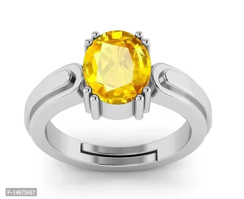 Senroar Original And Natural 5-7 Carat Pukhraj Yellow Sapphire Gemstone Ring  Crystal Sapphire Ring Price in India - Buy Senroar Original And Natural 5-7  Carat Pukhraj Yellow Sapphire Gemstone Ring Crystal Sapphire