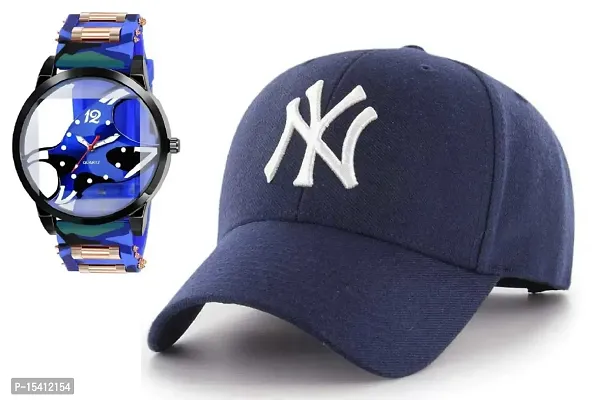 Buy GOOD FEEL uniex Baseball ny Cap Sports Round Ajustable Cotton
