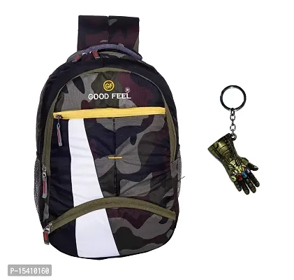 Buy GoodFeel New Military Pattern Canvas Polyester School Bag