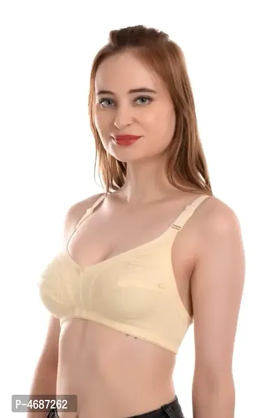 Non Padded Seamed  Women's Everyday Bra-thumb3