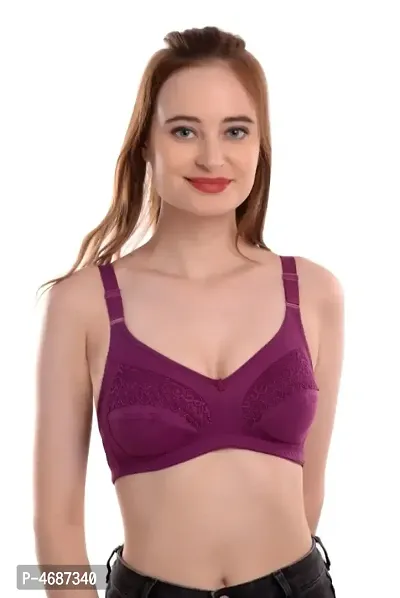 Non Padded Seamed  Women's Everyday Bra-thumb0