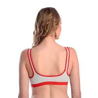 Women Premium  Stylish Sport Bras MultiColor Pack of 3-thumb1