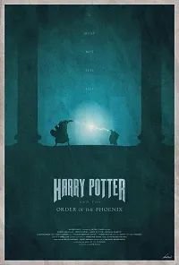 D creative Harry potter Poster - Exclusive Artwork Collection | 300GSM Paper, Unframed, No Sticker, 12x18 inches, Design 19-thumb1