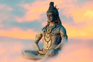 D creative Lord Shiva Hindu Religious Poster Collection - 12x18 inch (No Frame) | High Resolution posters,-thumb1