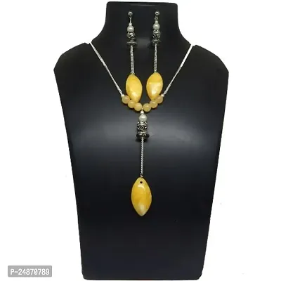 Stylish Fancy Designer Stone Jewellery Set For Women-thumb0