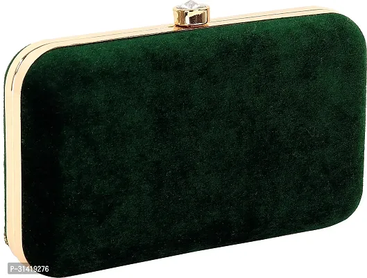 Flawo Party Formal Casual Green  Clutch-thumb2