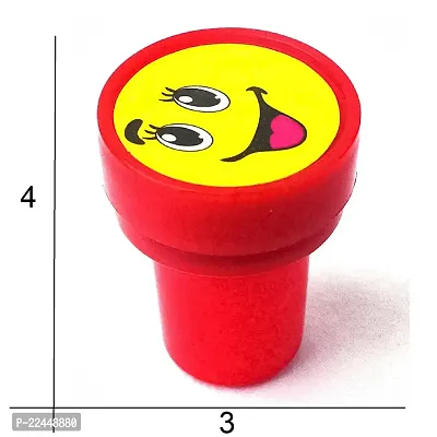 Rubber Emoji Stamps 20 Pcs Emoji Stamp With Smile Design Face Rubber Emoji Stamps Toys For Kids-thumb4